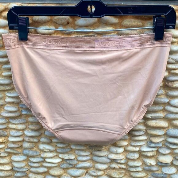 NWT New Jockey Nude Worry-Free Moderate Absorbency Bikini Underwear Panties M - Picture 7 of 12